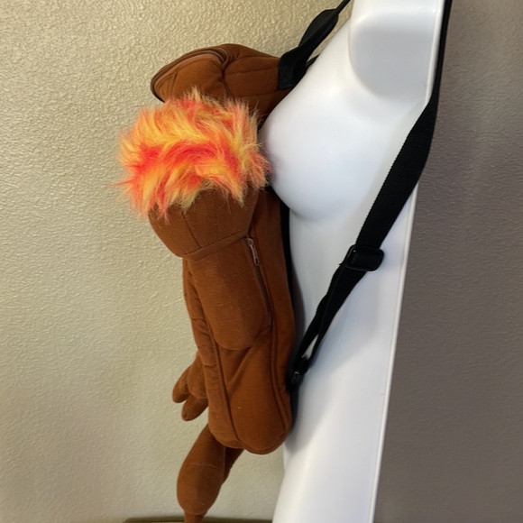 Plush TIKI backpack like new condition! - Picture 4 of 11
